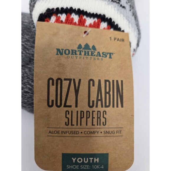 Northeast Outfitters Cozy Cabin Slippers Aloe Infused youth - Picture 2 of 3
